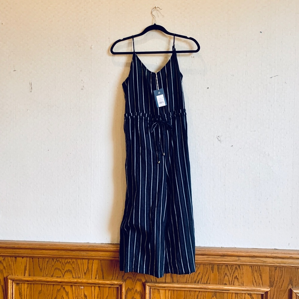Universal Threads striped jumpsuit